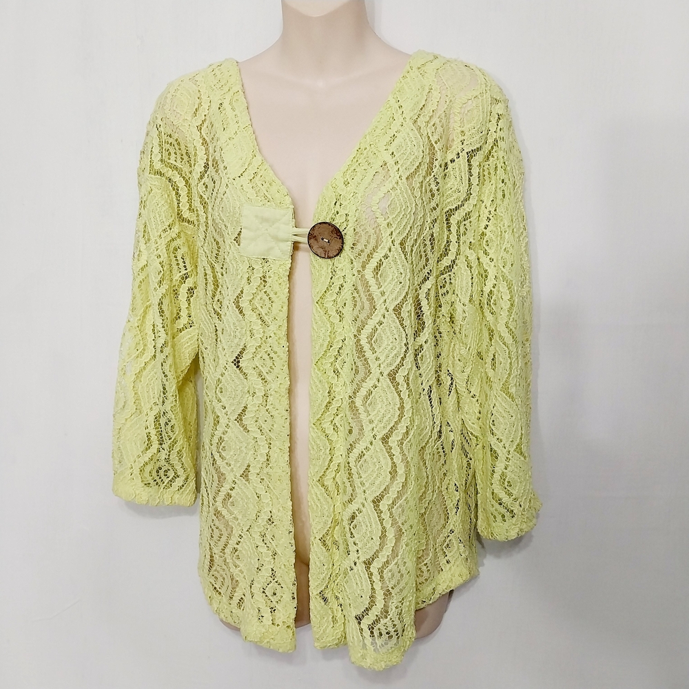 🔵BOGO FREE🔵 Mirror Image Swim Coverup Topper Lace Sz M